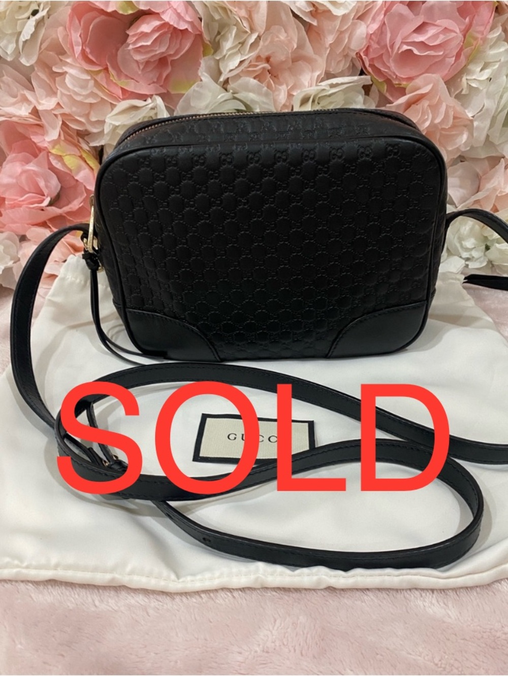 ***SOLD***Gucci Microguccissima Mini Bree Messenger Bag